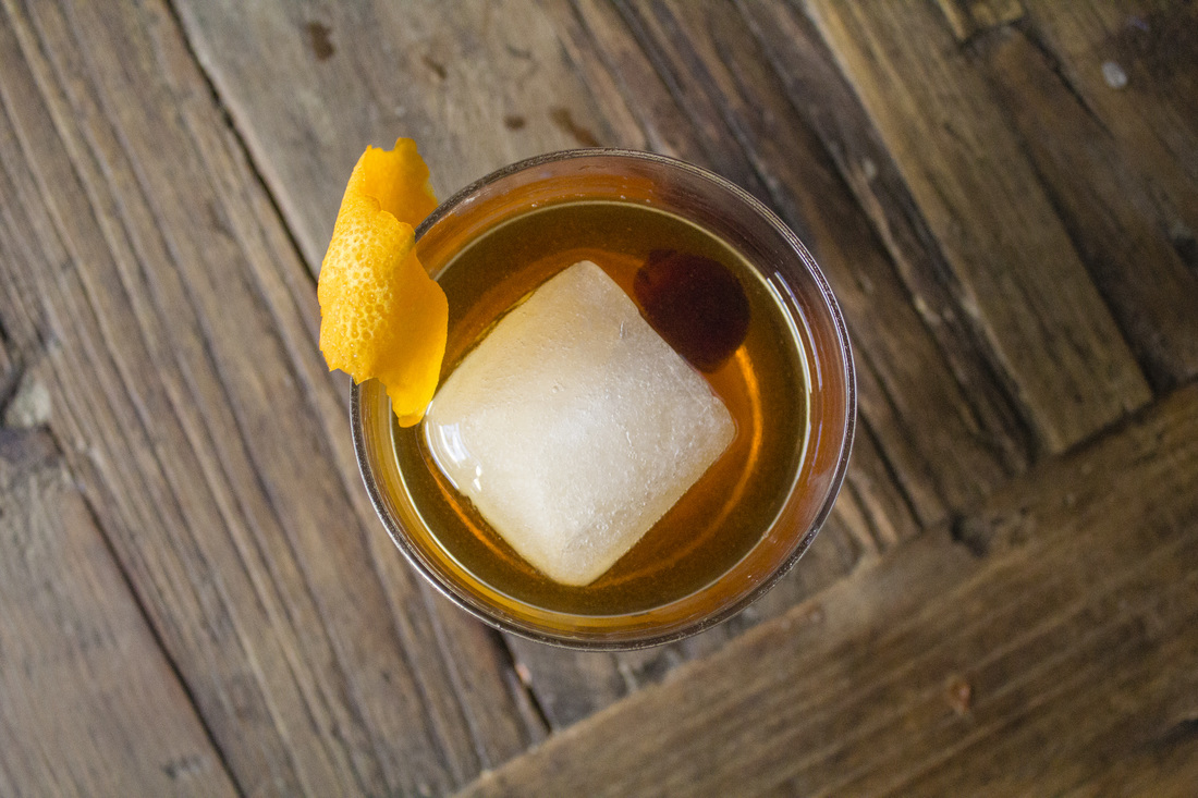 every Old Fashioned needs a giant fancy ice cube
